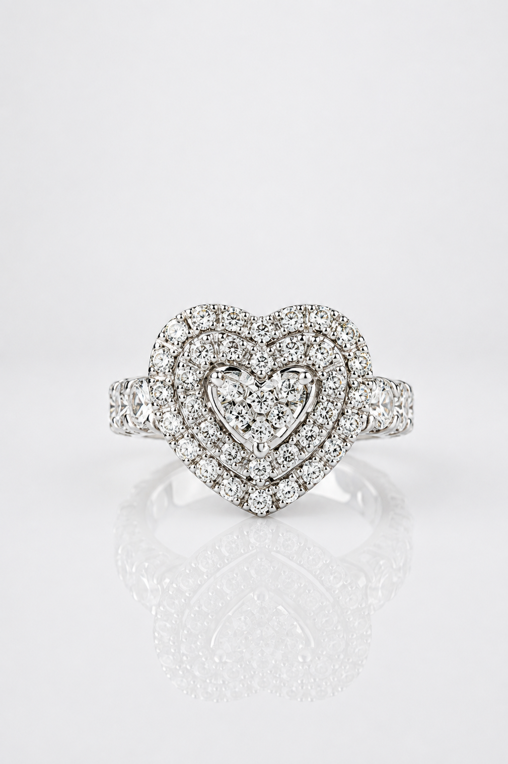 ANELLO CUORE BIG CON VERETTA