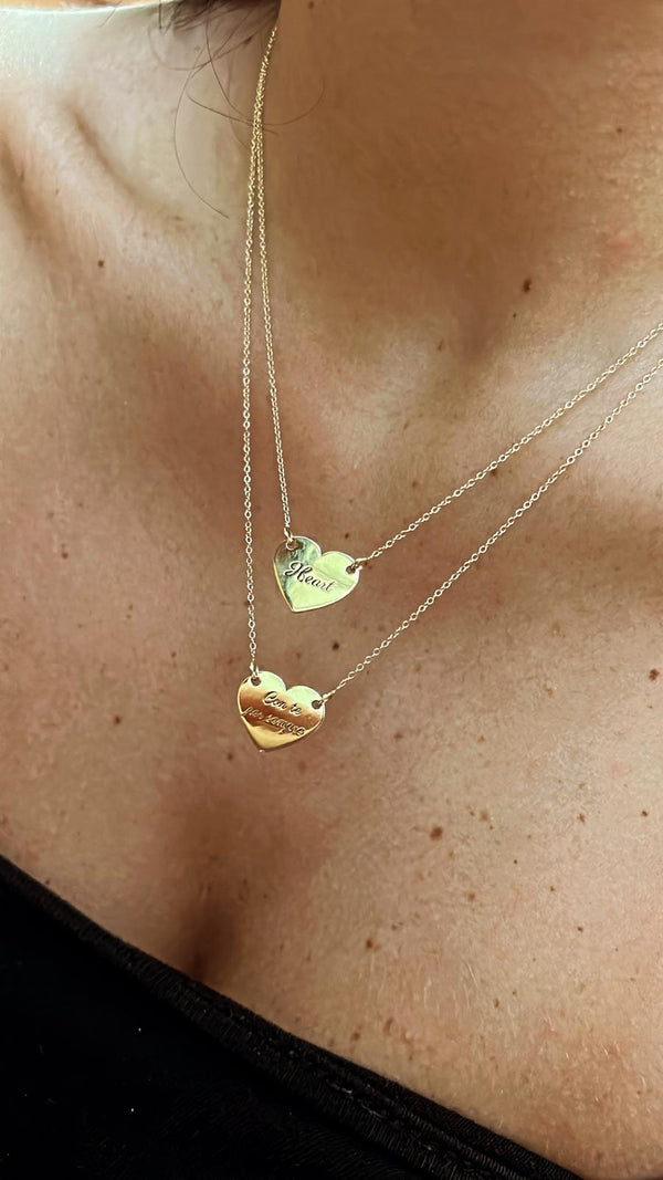 COLLANA CUORE IN ORO 18KT