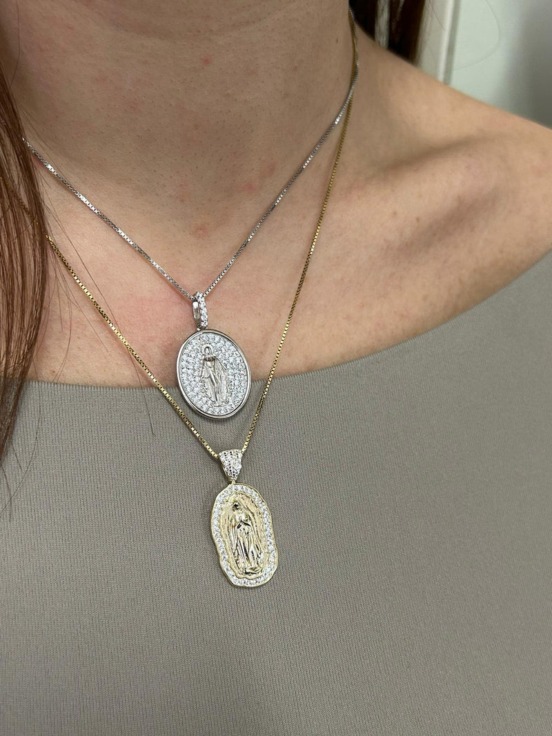 COLLANA MADONNA GUADALUPE PAVE'