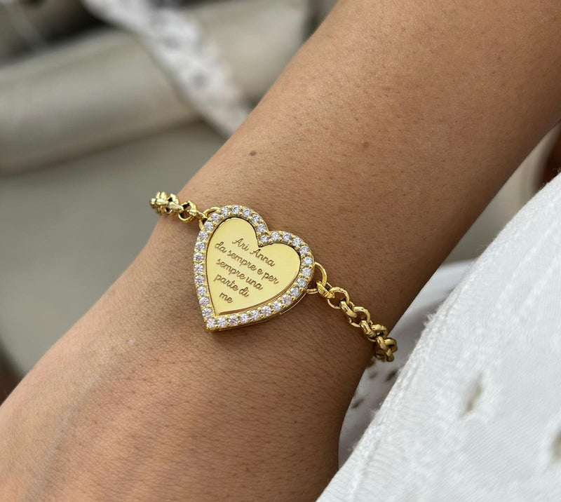 BRACCIALE CUORE EMOZIONI BIG