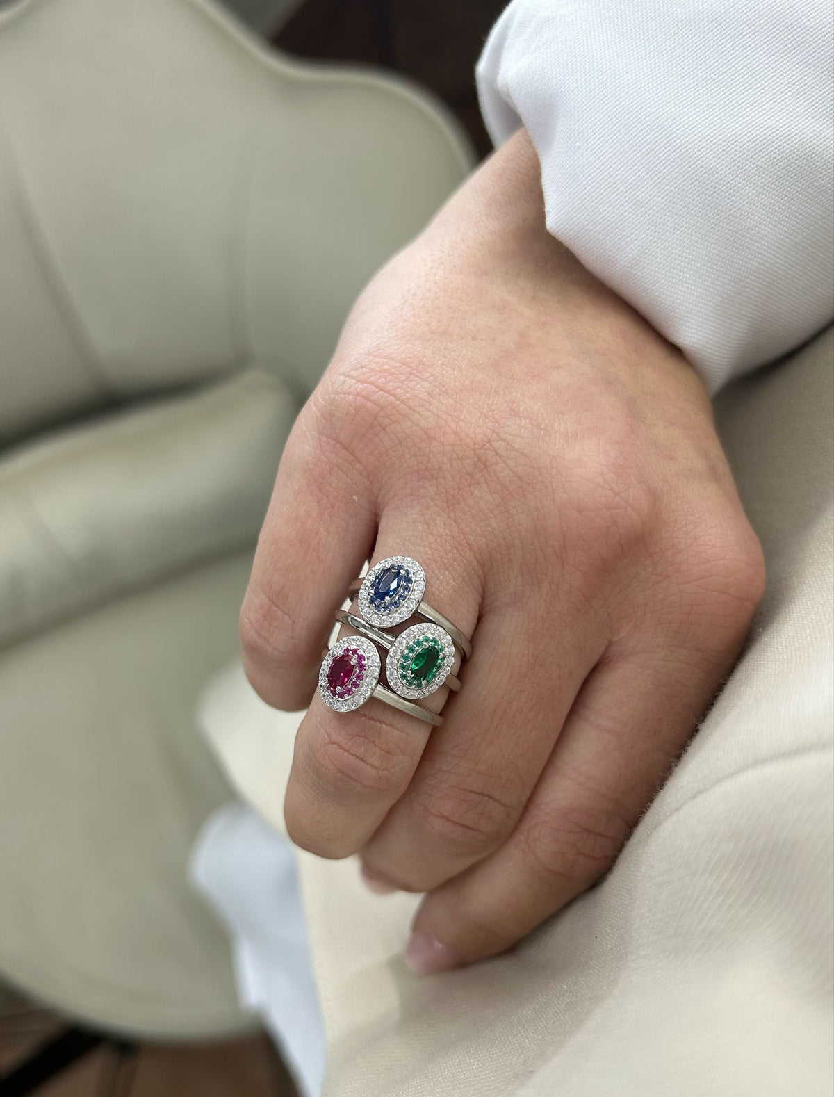 ANELLO DOPPIO OVALE