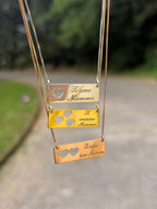 COLLANA TARGHETTA AMORE INCISO
