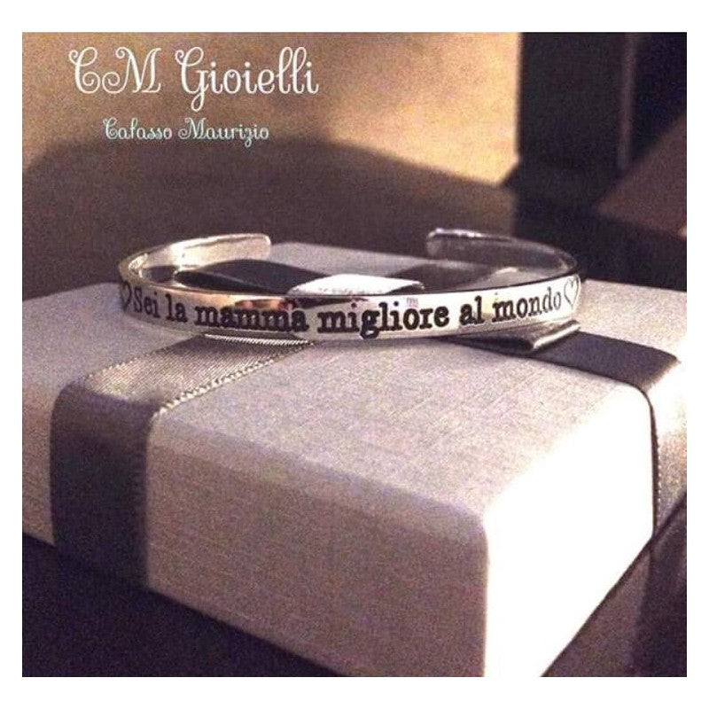 BRACCIALE RIGIDO DA 4MM PERSONALIZZATO