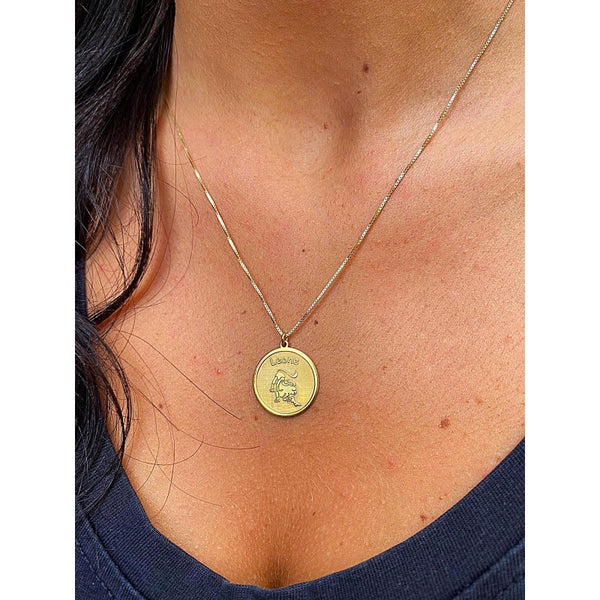 COLLANA CON MEDAGLIA SEGNO ZODIACALE