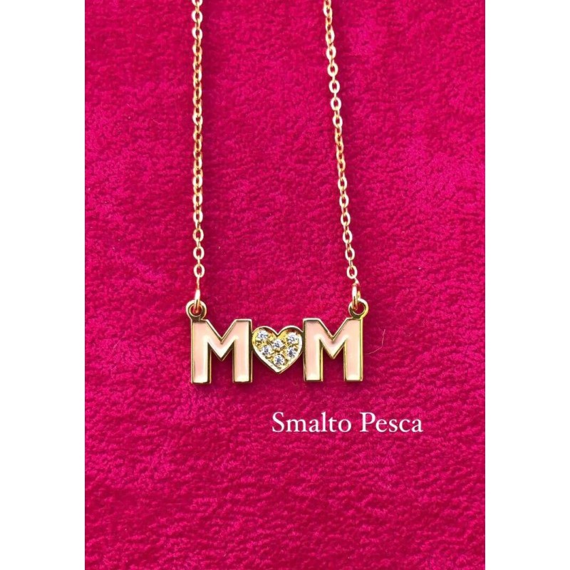 GLAZED MOM NECKLACE