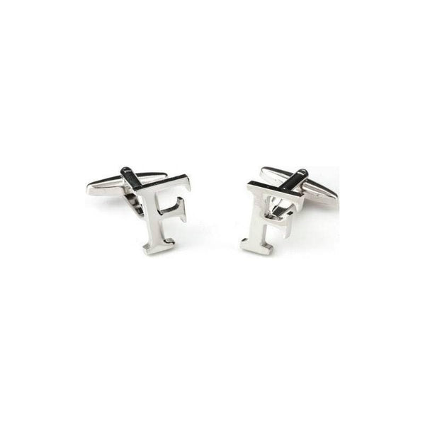 CUFFLINKS WITH BLOCK BLOCK INITIALS